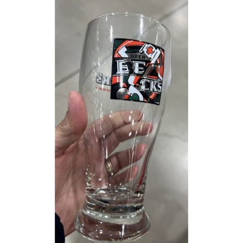 Beer Glass - Beck's - Vintage‎ Barware - The Art Of German Brewing