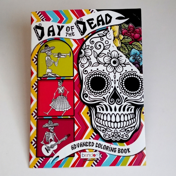Day Of The Dead Advanced Coloring Book 30 Pages Inspired by Mexico's Holiday Day Of The Dead Advanced Coloring Book 30 Pages Inspired by Mexico's Holiday
