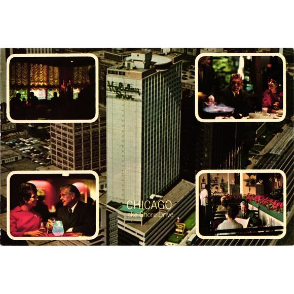 Holiday Inn Chicago Lakeshore Drive Postcard Unposted Holiday Inn Chicago Lakeshore Drive Postcard Unposted