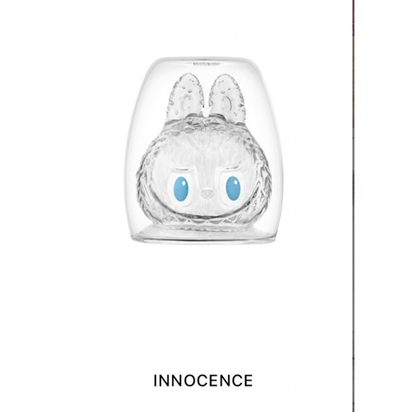 Labubu The Monsters Cheers Double Walled Glass Tumbler INNOCENCE Clear Popmart Labubu The Monsters Cheers Double Walled Glass Tumbler INNOCENCE Clear Popmart