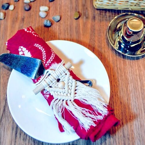 Modern »-»MaCrÄmË DeCoR«—« bOhO sTyLe | Woven Fiber Art | Multi-use Embellish