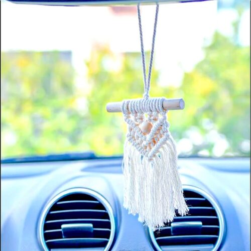 🆕Modern »-»MaCrÄmË DeCoR«—« bOhO sTyLe | Woven Fiber Art | Multi-use Embellish