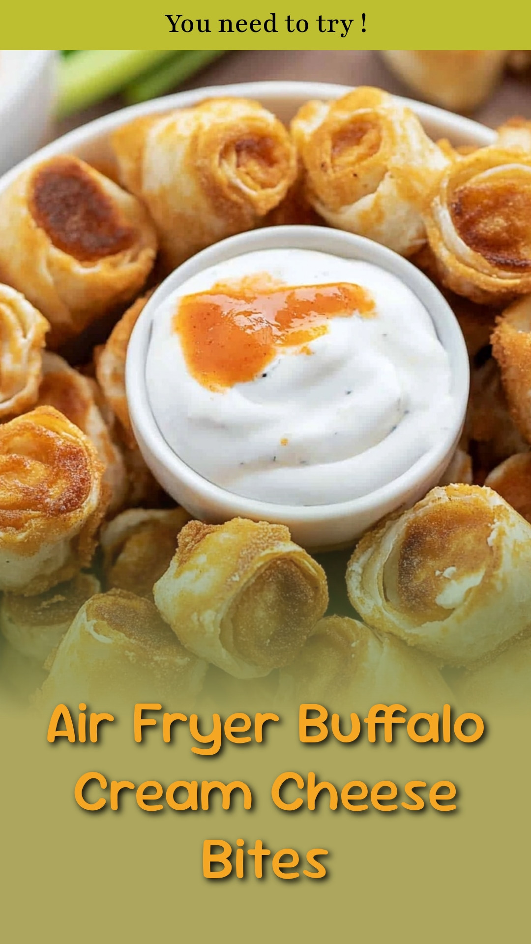 Air Fryer Buffalo Cream Cheese Bites