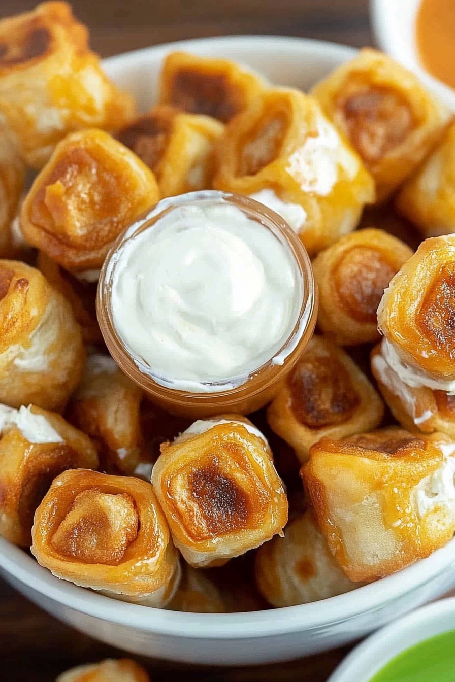 Air Fryer Buffalo Cream Cheese Bites