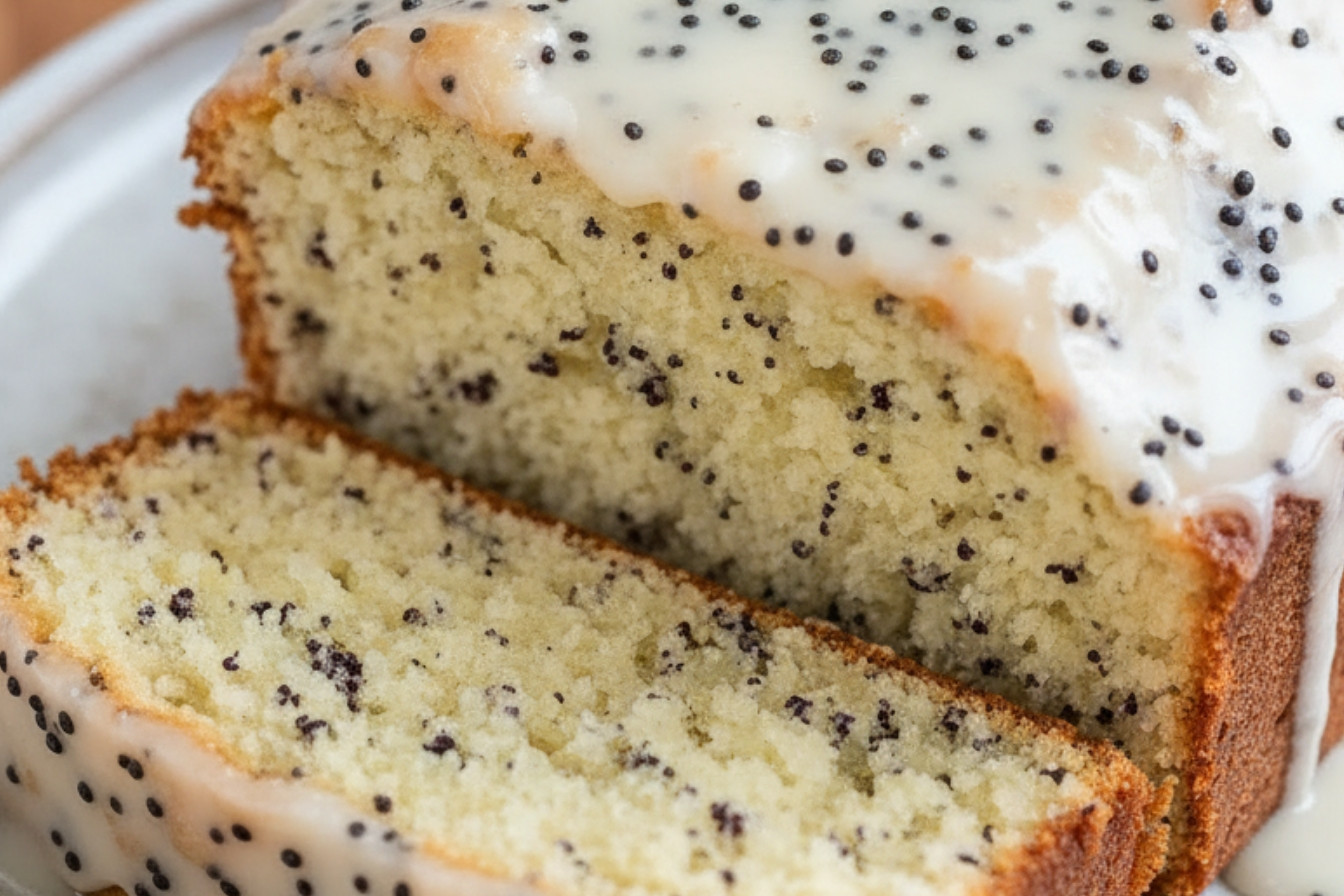 Almond Poppyseed Loaf Cake Recipe Snack On Meat