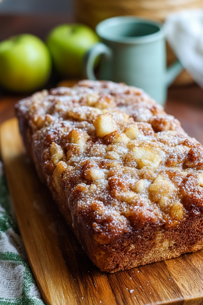 Amish Apple Fritter Bread Snack Recipe
