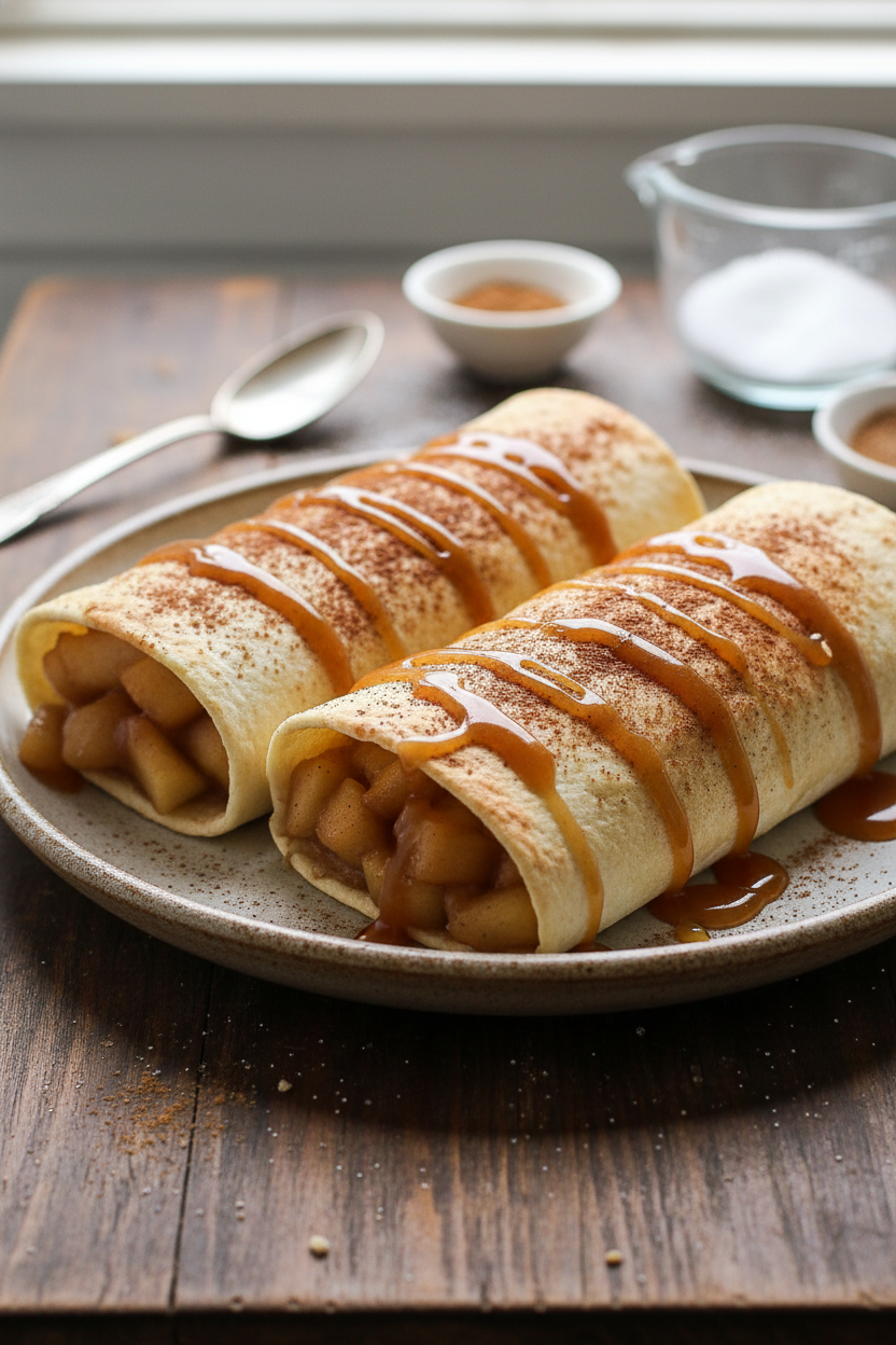 Apple Pie Enchiladas Snack On Meat