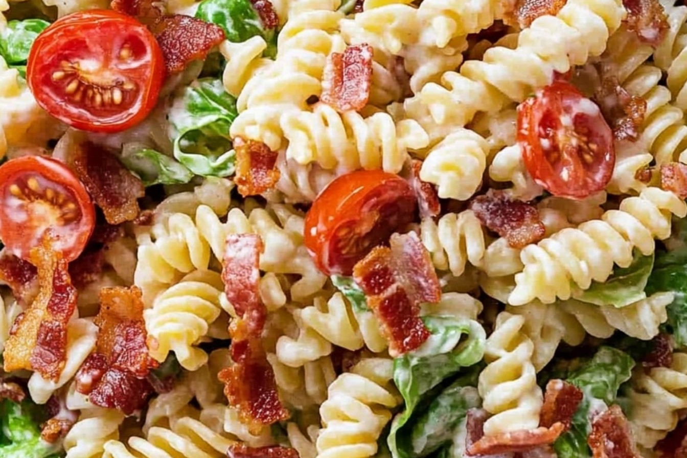 Bacon Tomato Pasta Salad Recipe