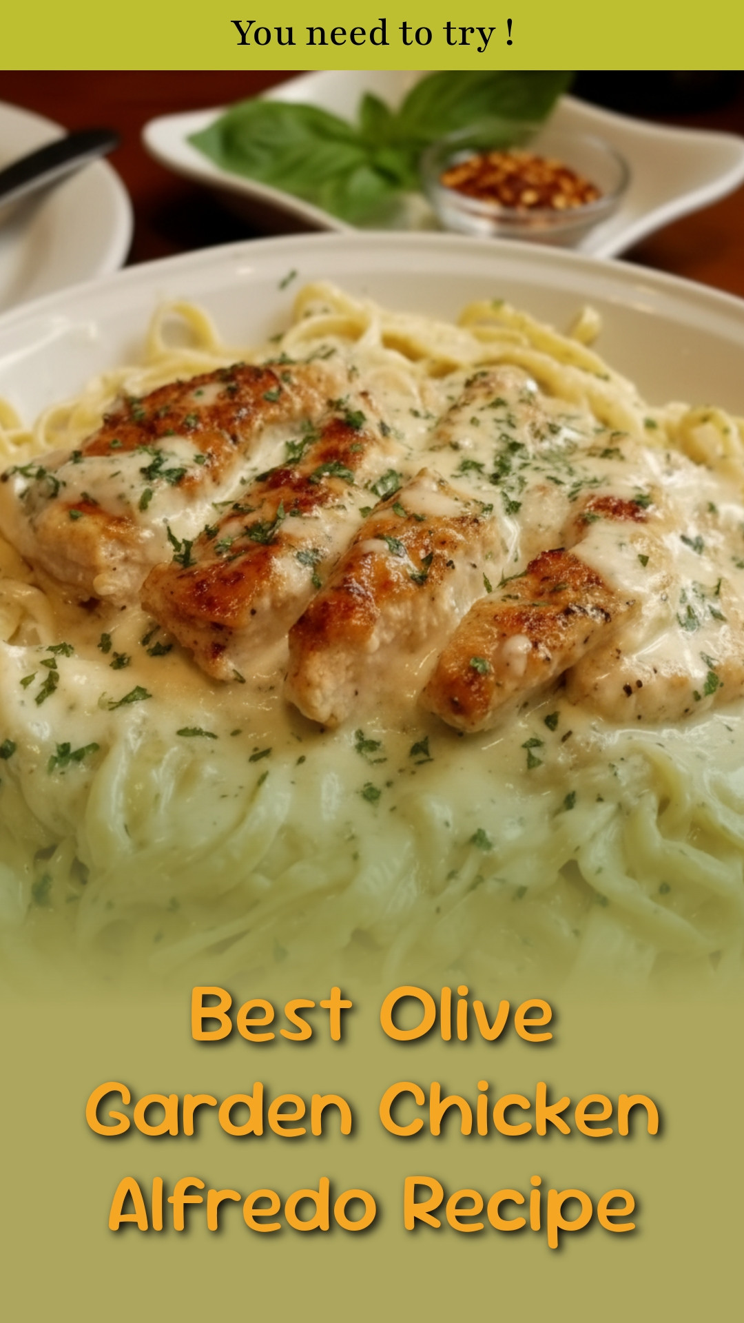 Best Olive Garden Chicken Alfredo Recipe