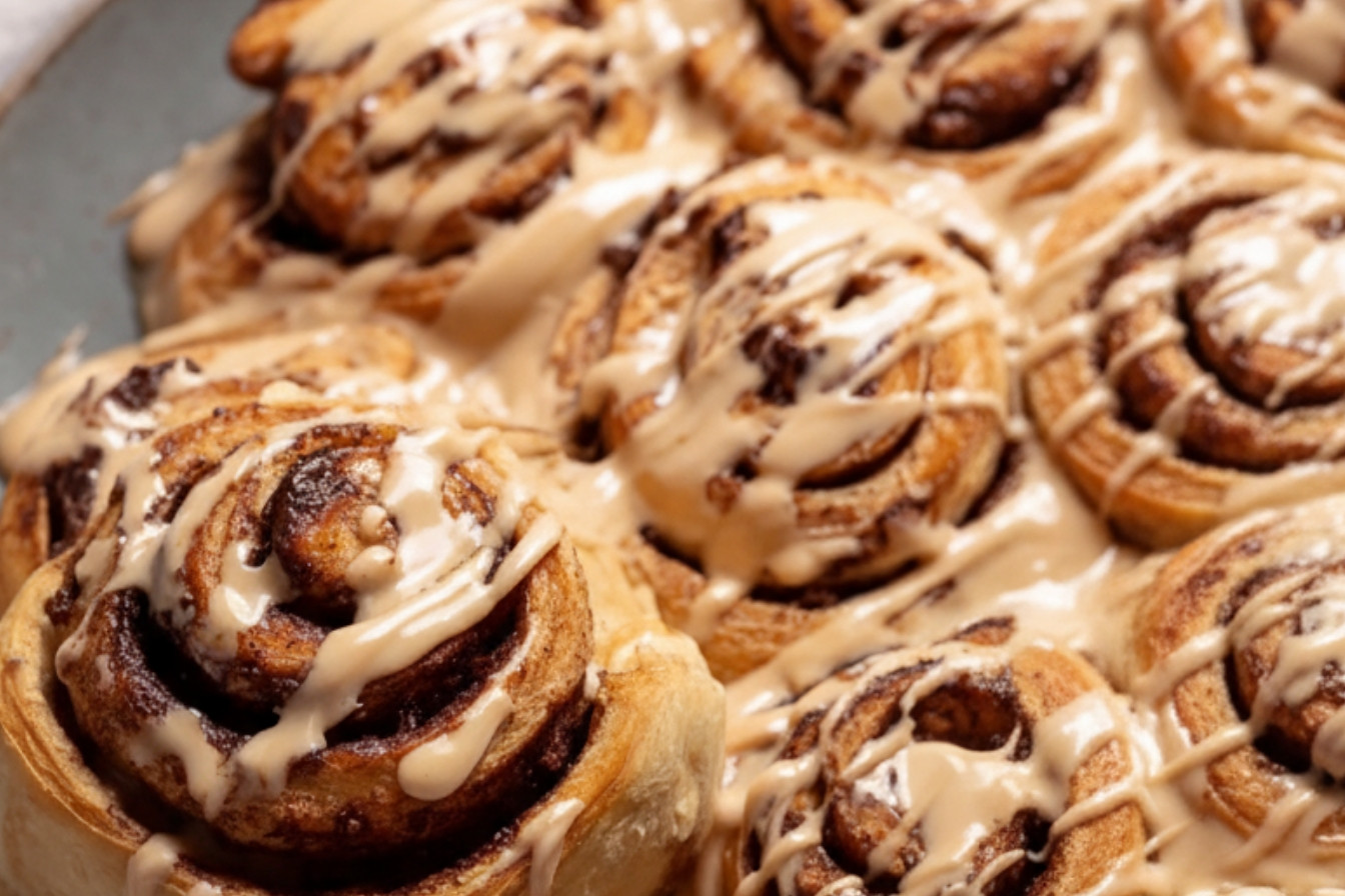 Bold Coffee Cinnamon Rolls Snack On Meat