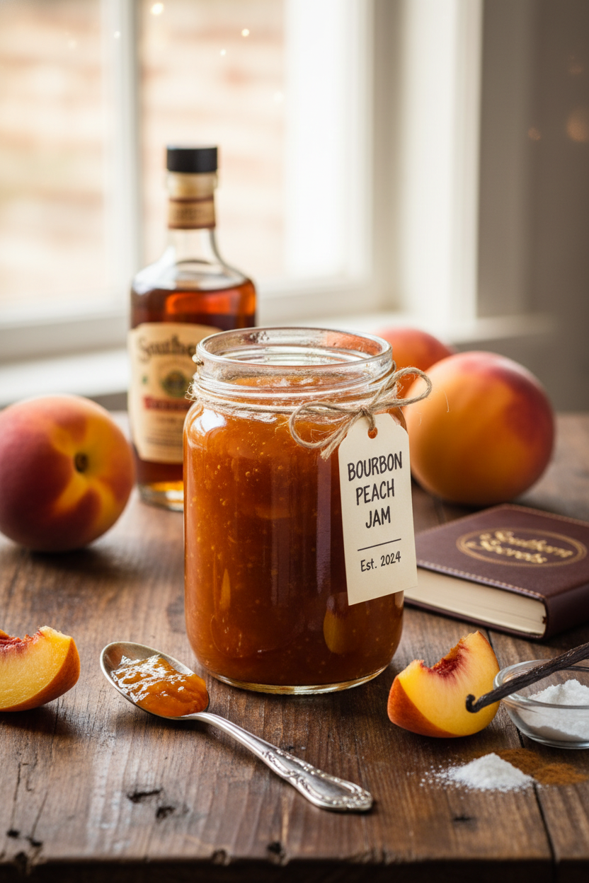 Bourbon Peach Jam A Boozy Southern Classic