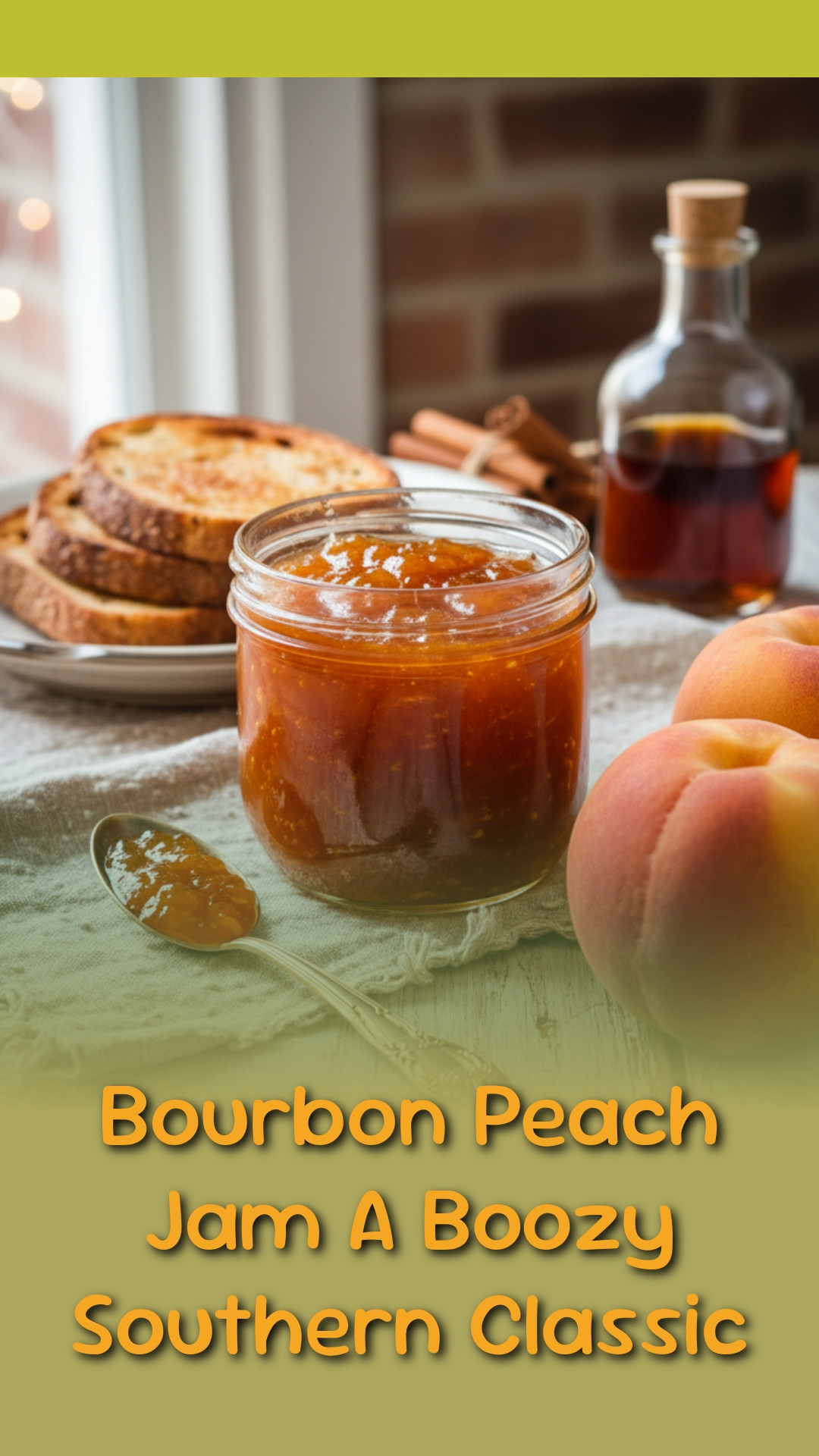 Bourbon Peach Jam A Boozy Southern Classic