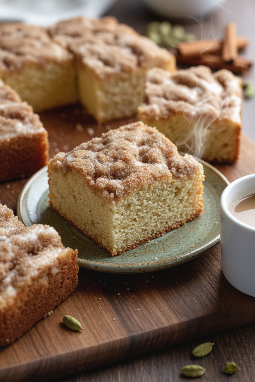 Cardamom Coffee Cake Recipe Snack On Meat