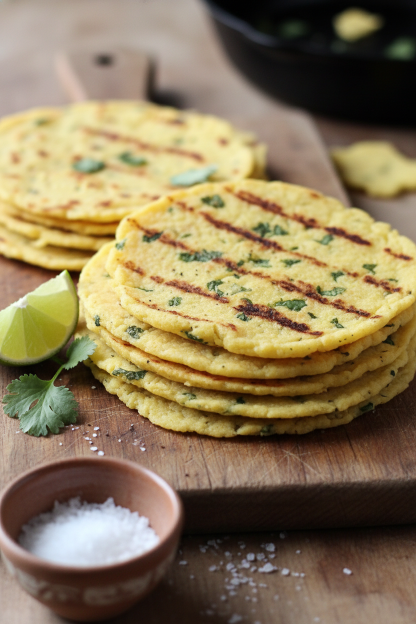 Cauliflower Tortillas for Meat Snacks