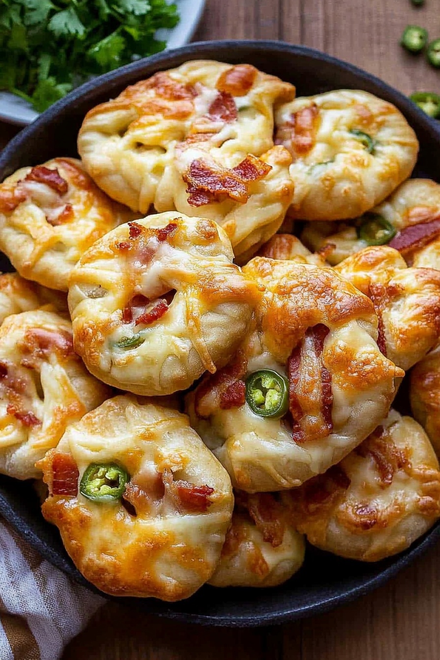 Cheesy Bacon Jalapeno Twists Recipe