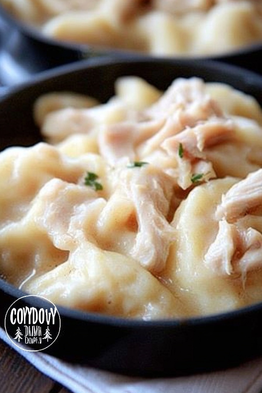 Cozy Chicken Dumplings for a False Snow Day