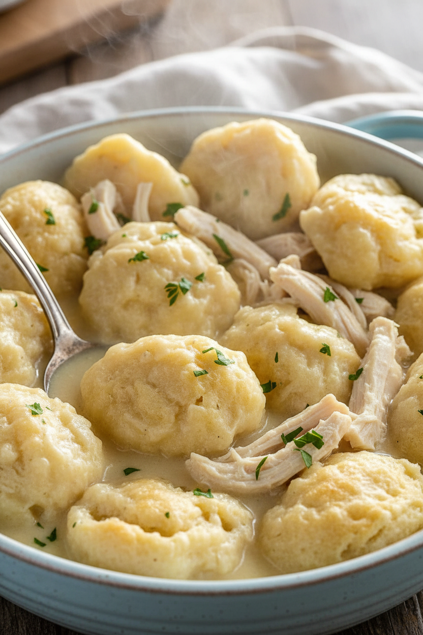 Cracker Barrel Chicken and Dumplings Recipe Copycat