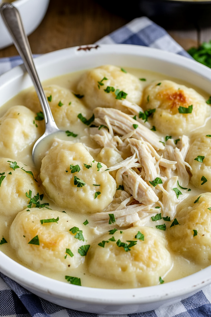 Cracker Barrel Chicken and Dumplings Recipe Copycat