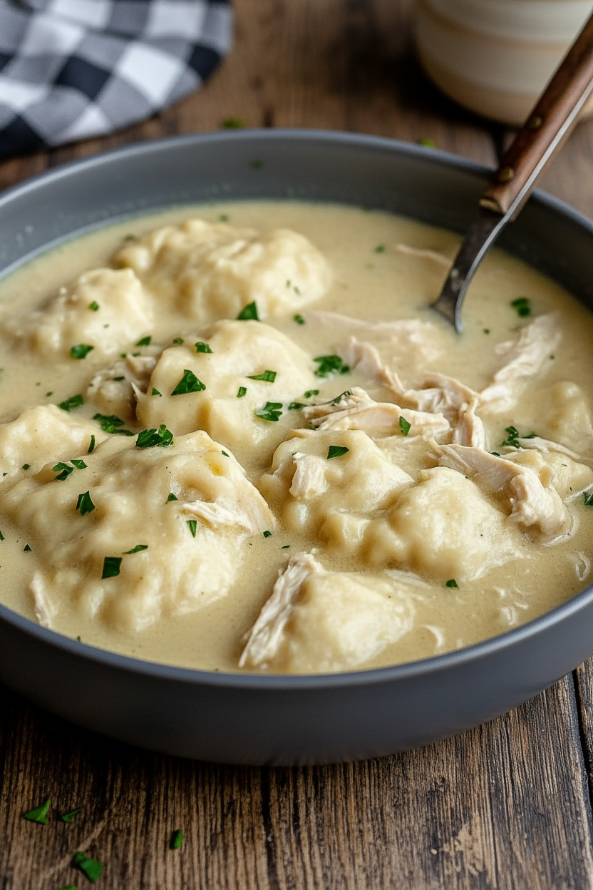 Cracker Barrel Chicken and Dumplings Recipe Copycat