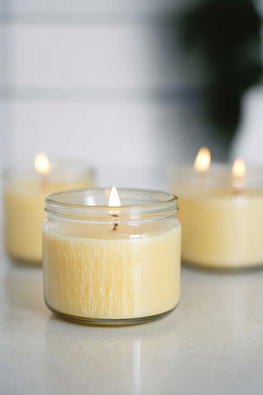 Crafting Natural Beeswax Candle Light