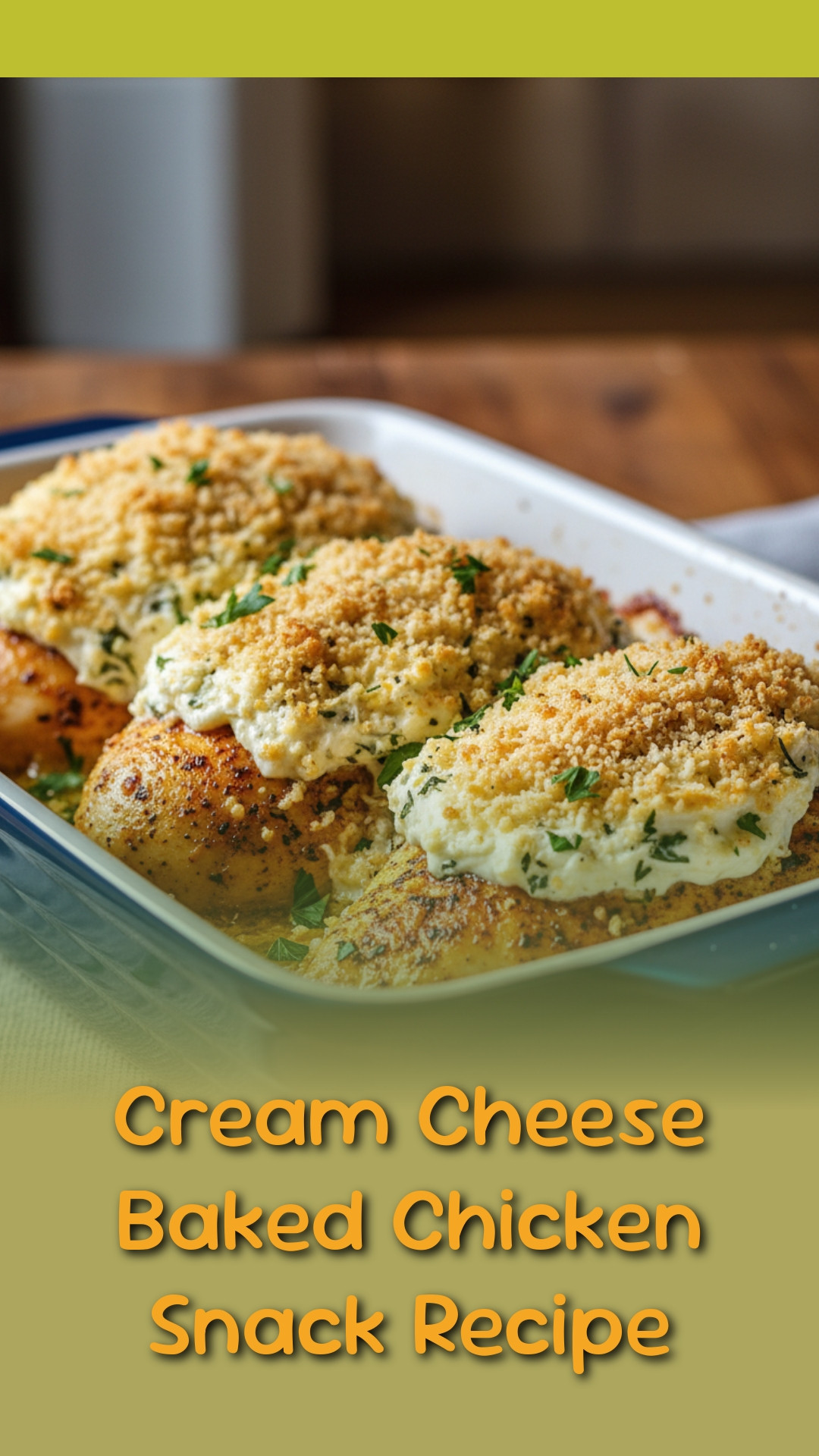 Cream Cheese Baked Chicken Snack Recipe
