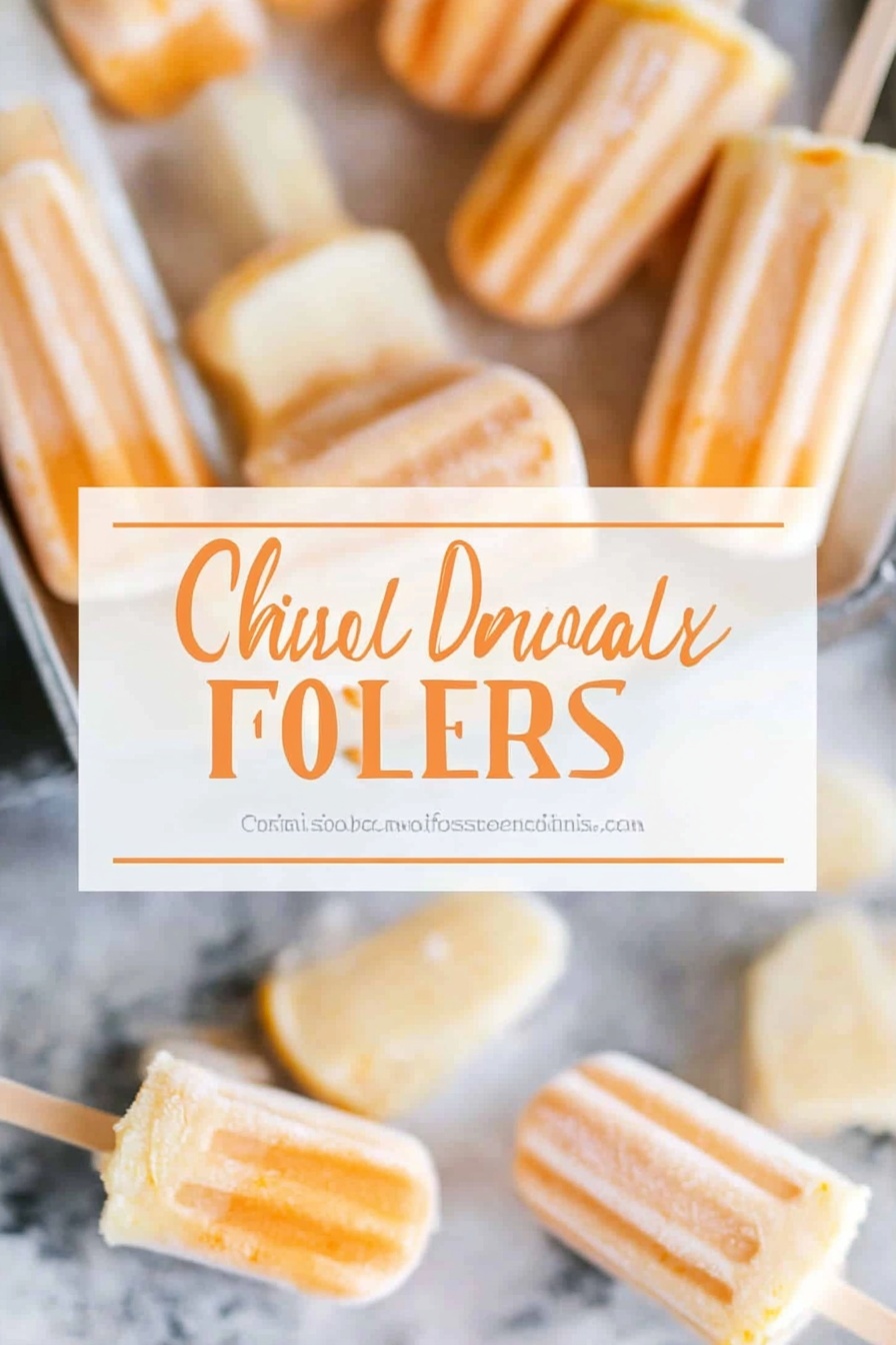 Creamy Orange Frozen Treats