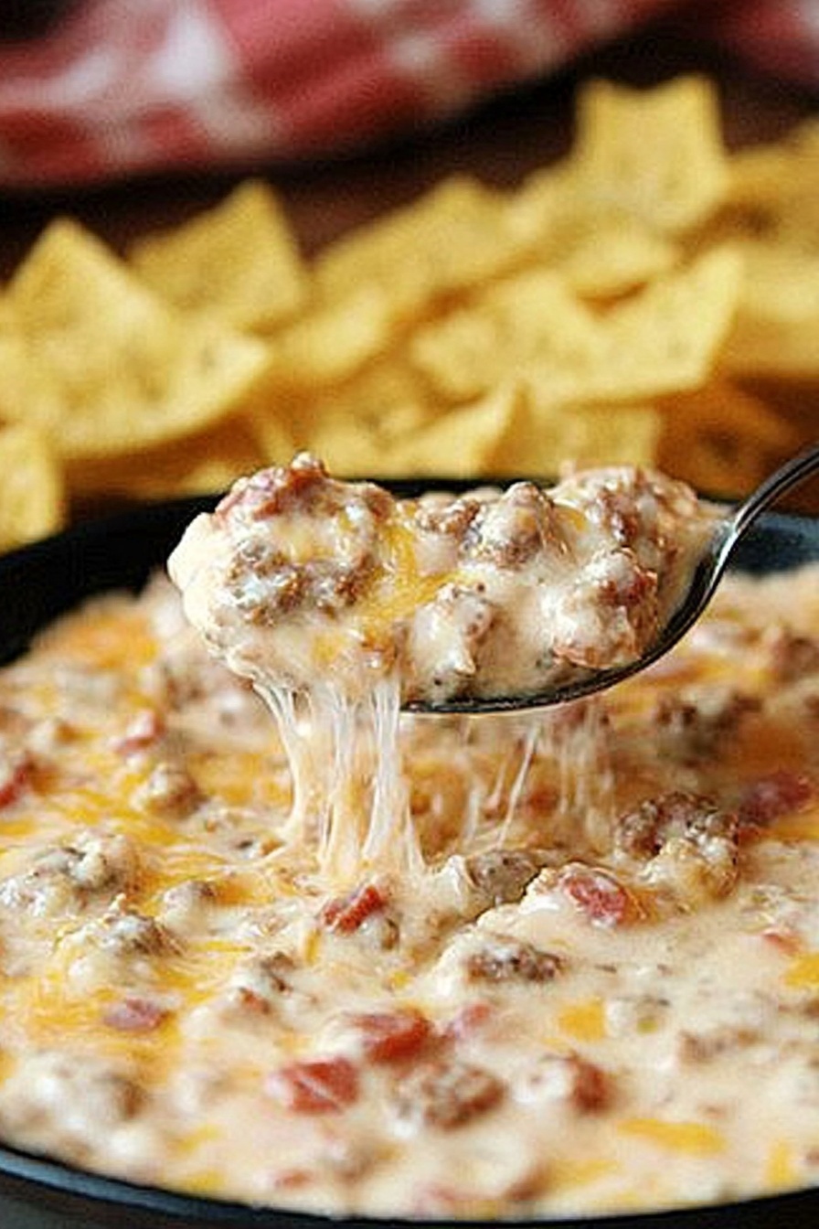 Creamy Sausage Cheese Dip Recipe