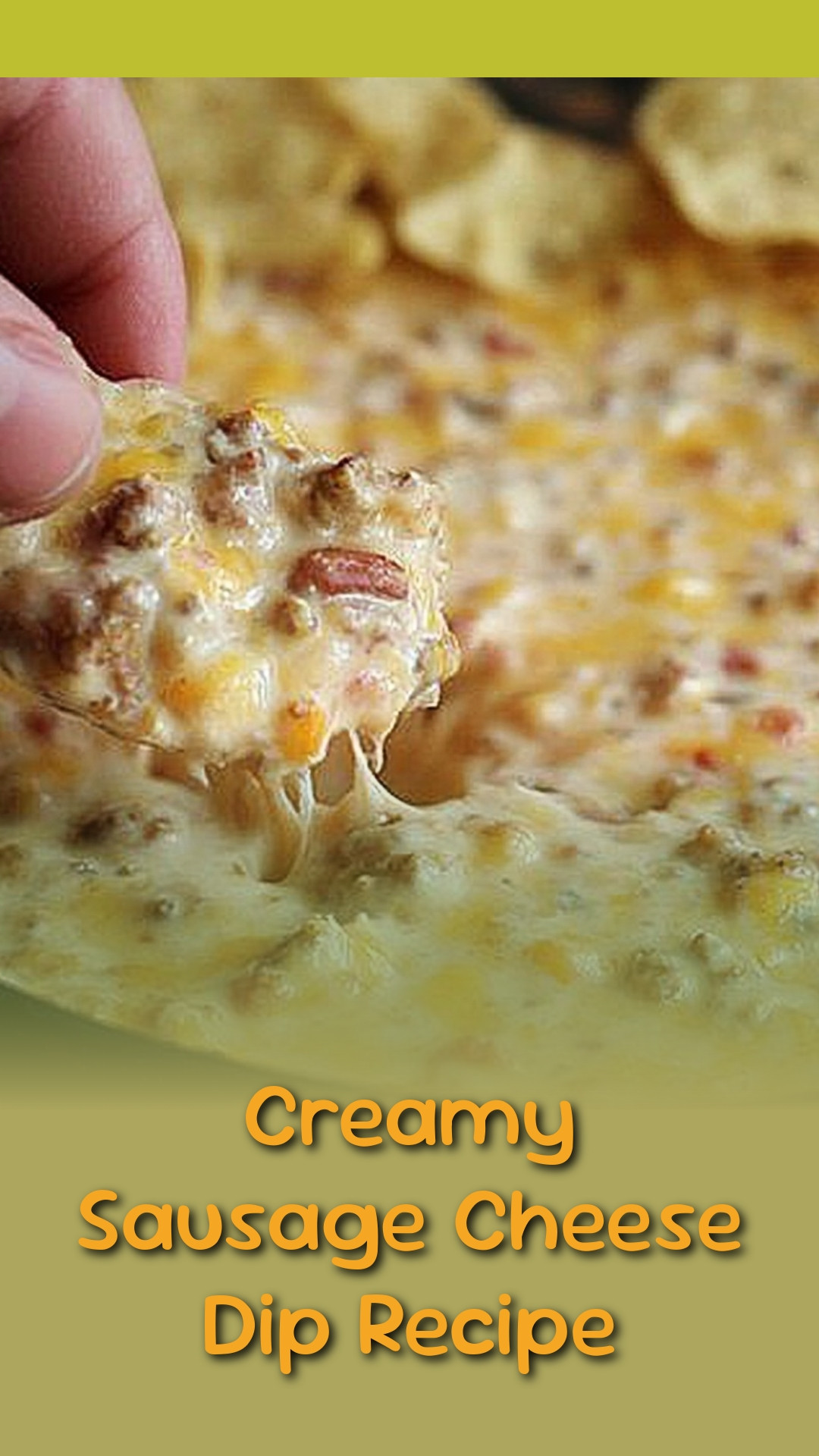 Creamy Sausage Cheese Dip Recipe