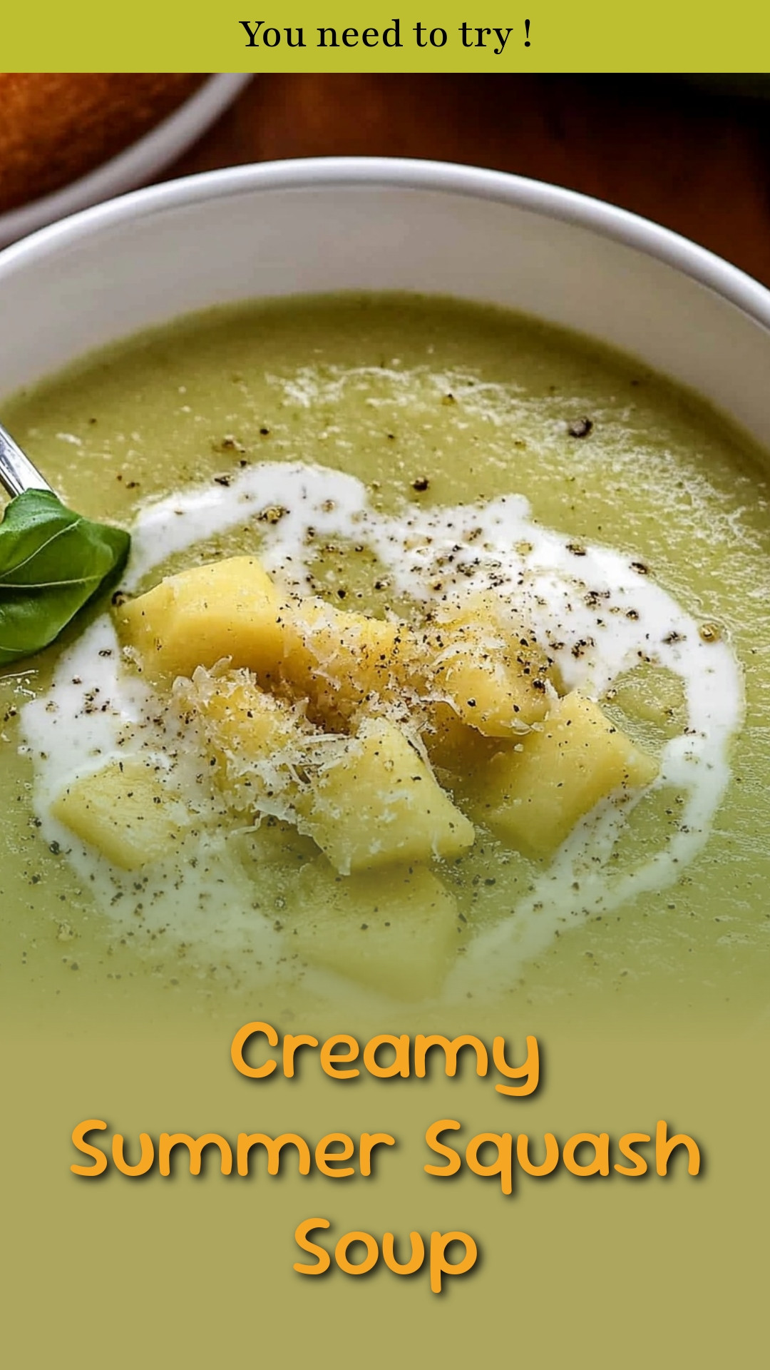 Creamy Summer Squash Soup