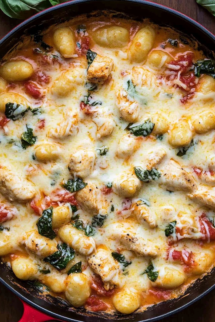 Creamy Tuscan Chicken with Gnocchi