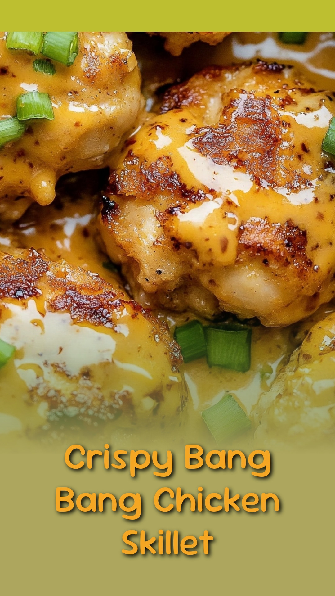 Crispy Bang Bang Chicken Skillet