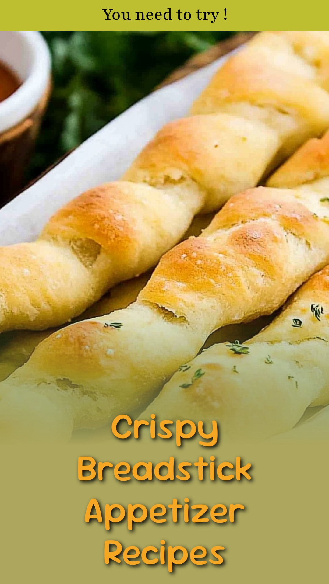 Crispy Breadstick Appetizer Recipes