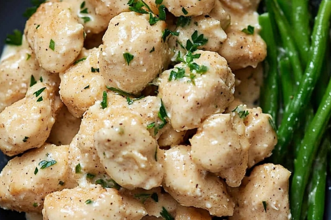 Crispy Caesar Chicken Snacks