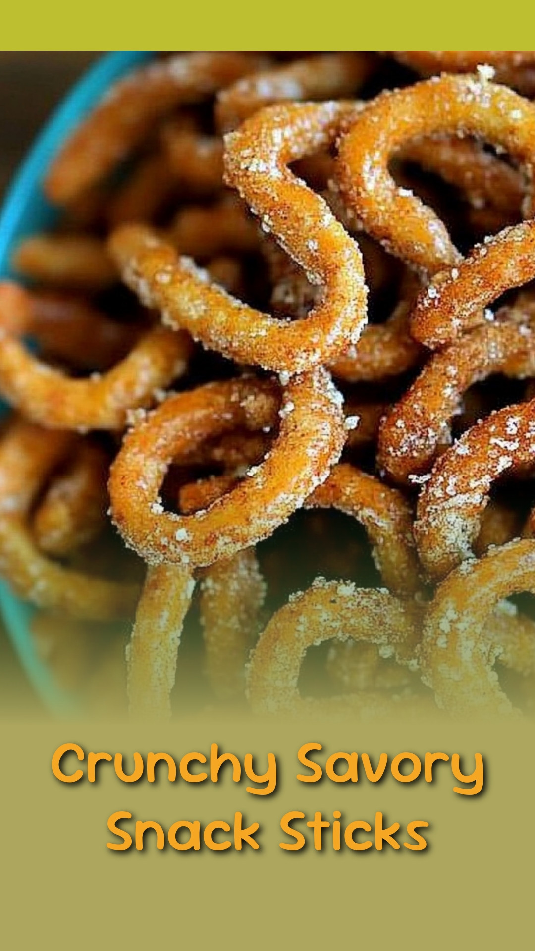 Crunchy Savory Snack Sticks