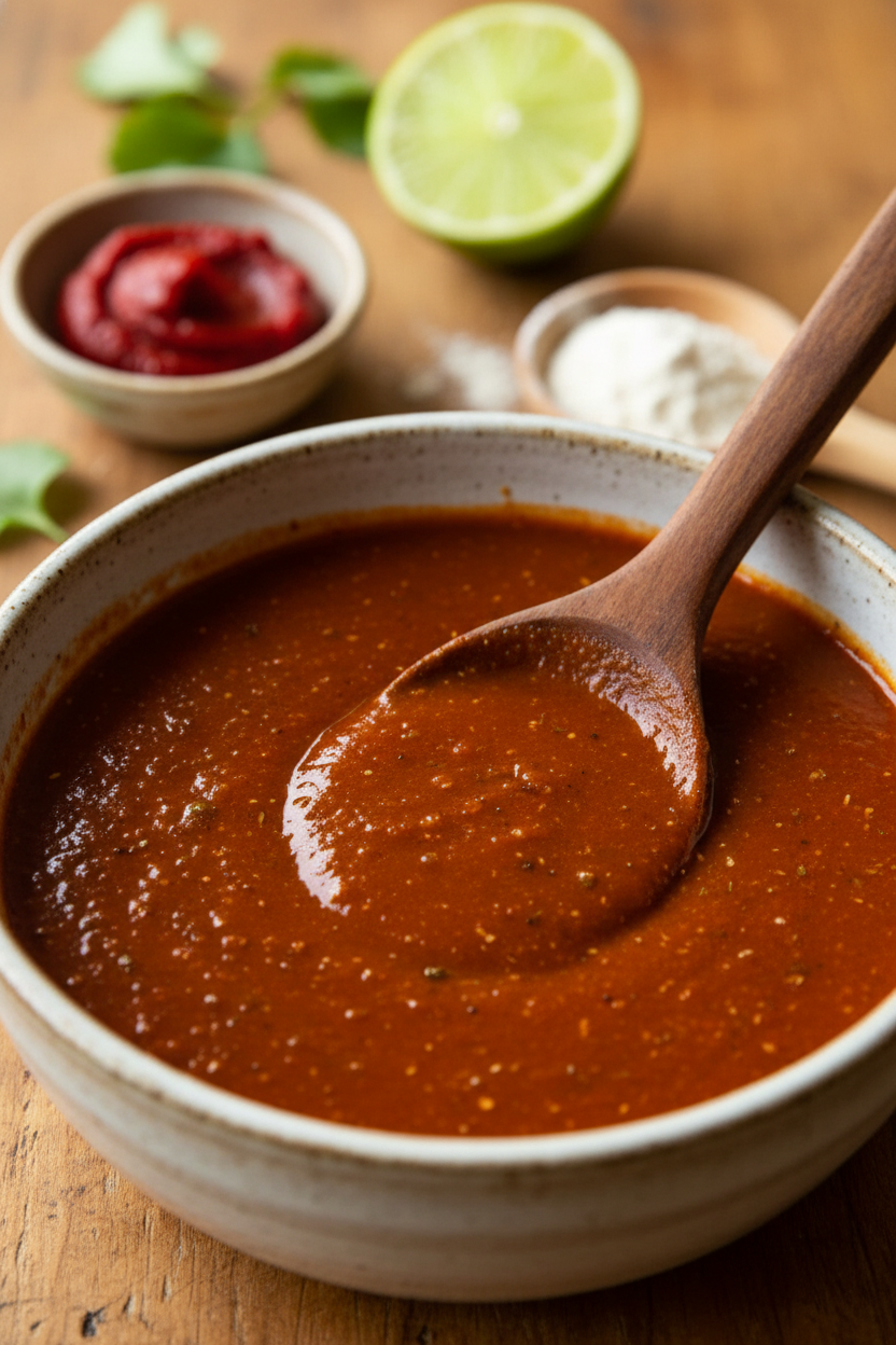Easy 15 Minute Red Enchilada Sauce Recipe