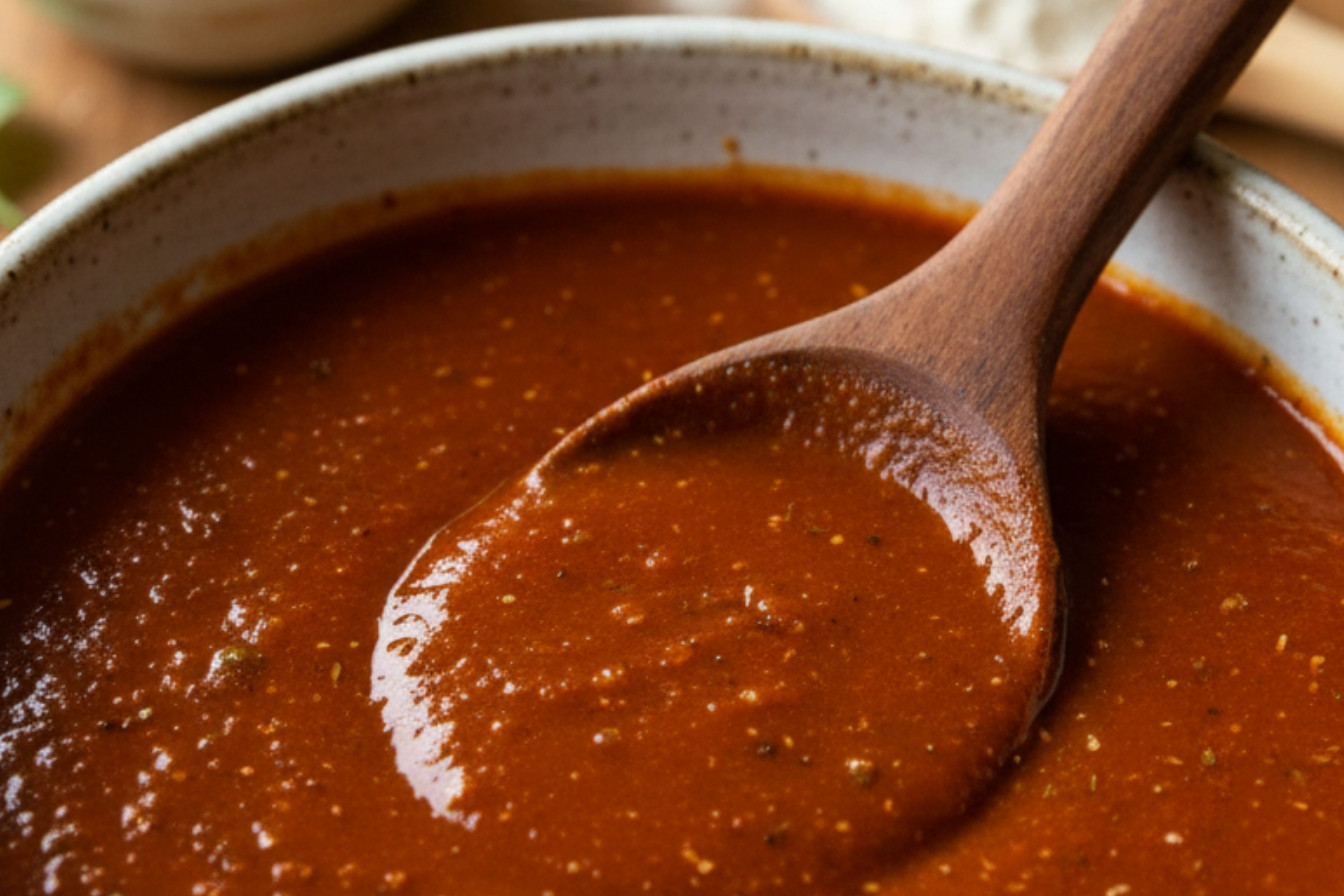 Easy 15 Minute Red Enchilada Sauce Recipe