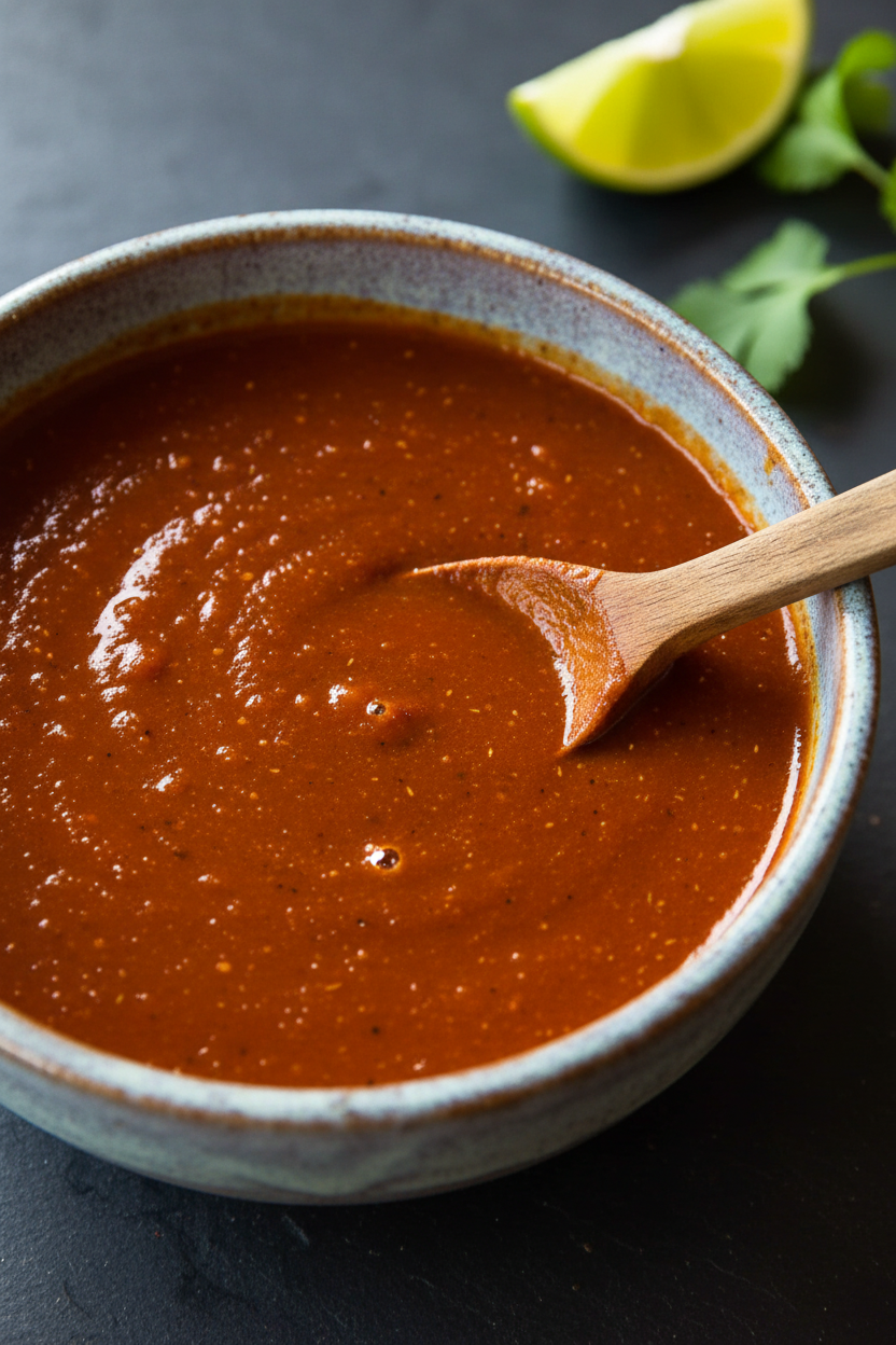 Easy 15 Minute Red Enchilada Sauce Recipe