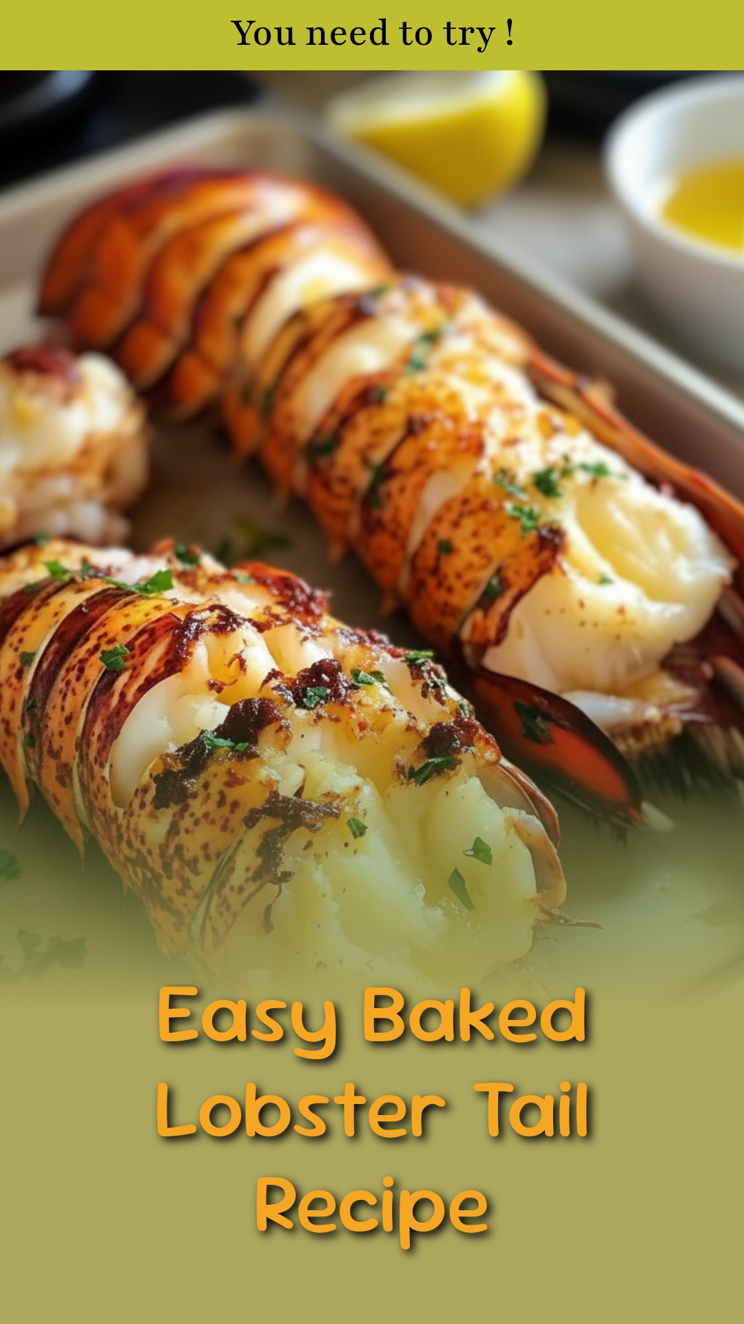 Easy Baked Lobster Tail Recipe