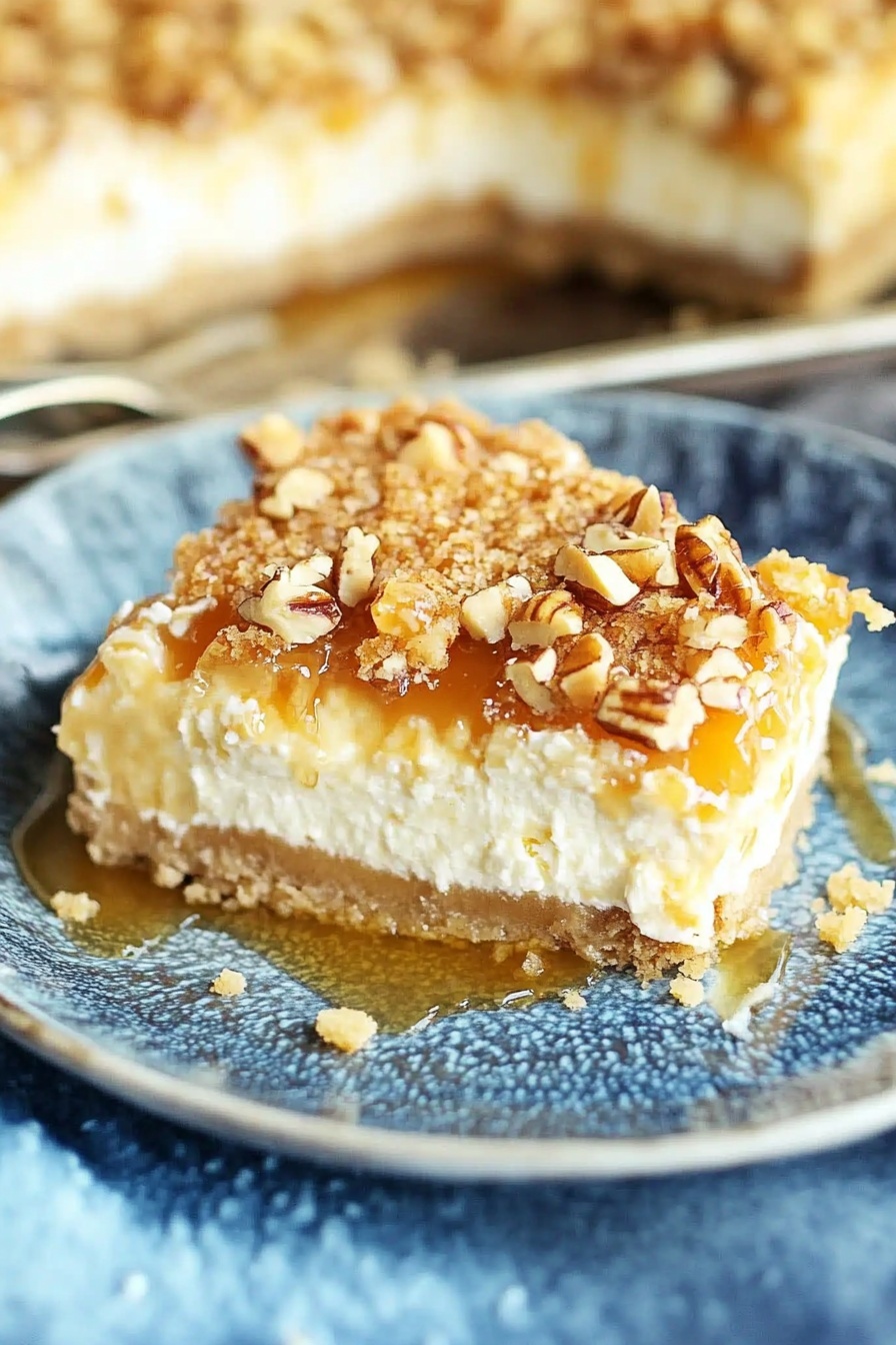 Easy Caramel Pecan Cheesecake Recipe
