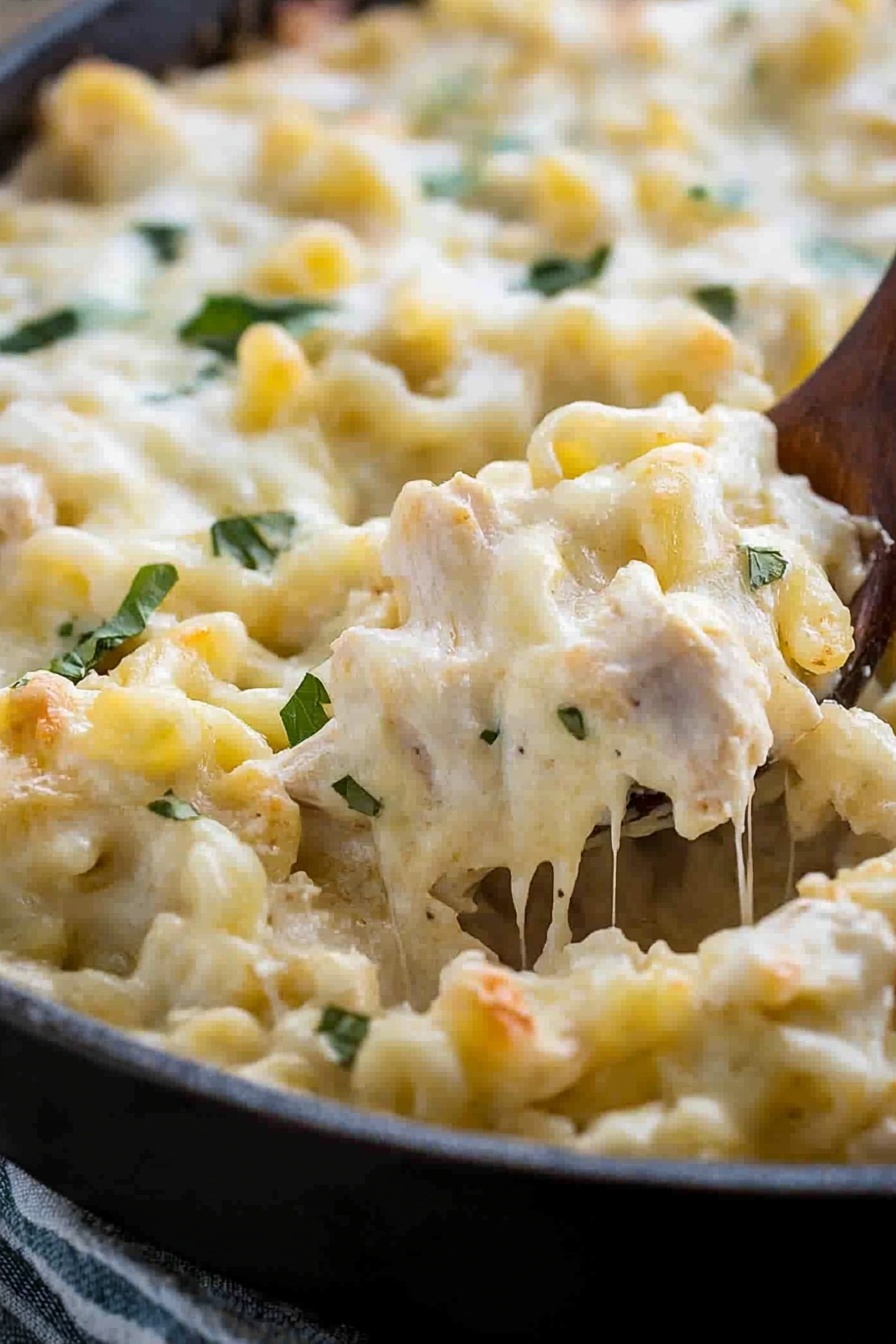 Easy Chicken Alfredo Bake Recipe