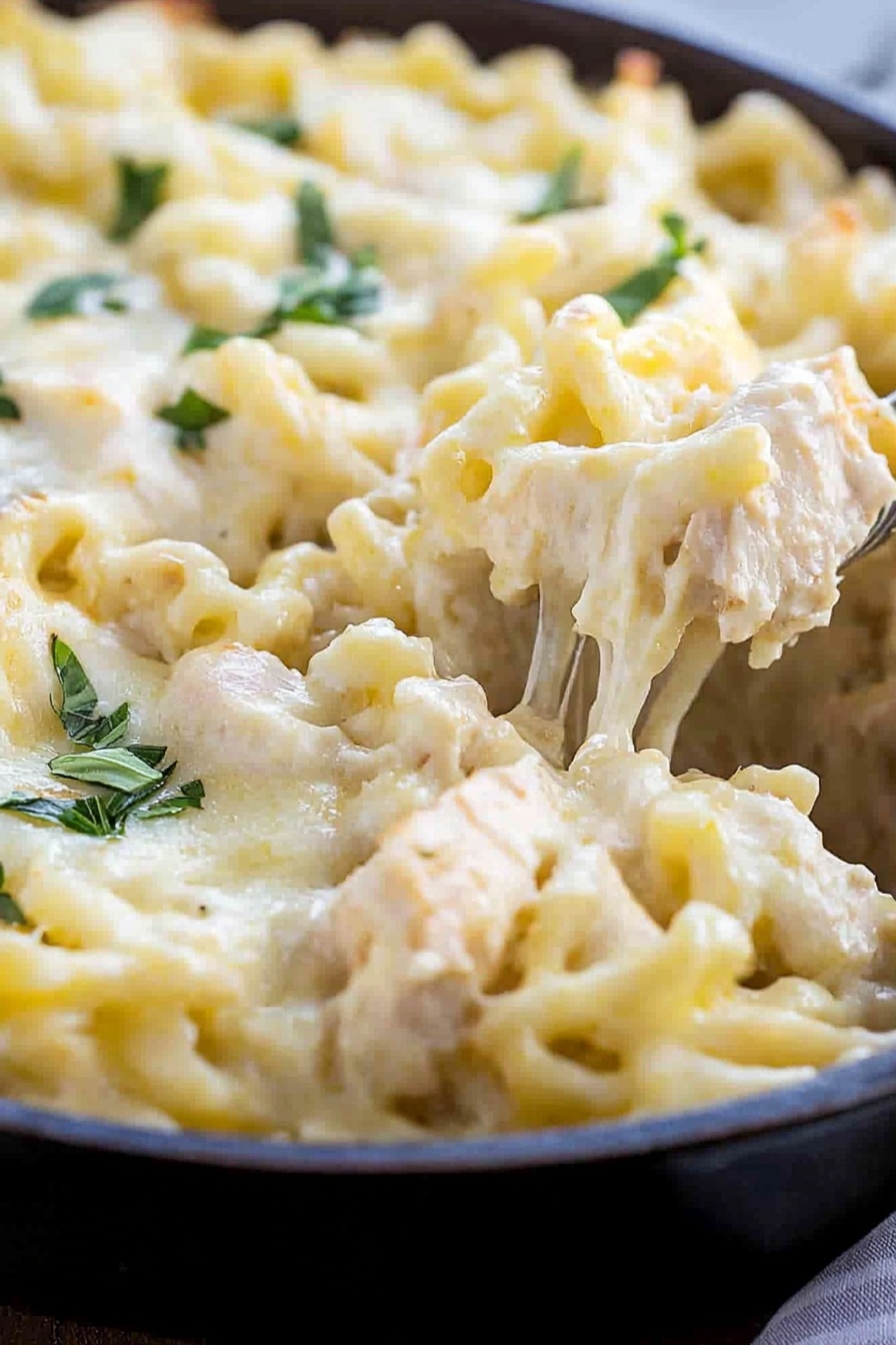 Easy Chicken Alfredo Bake Recipe