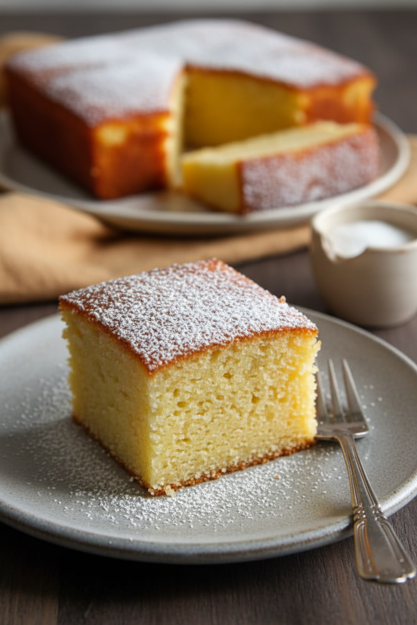 Easy Four-Ingredient Condensed Milk Cake