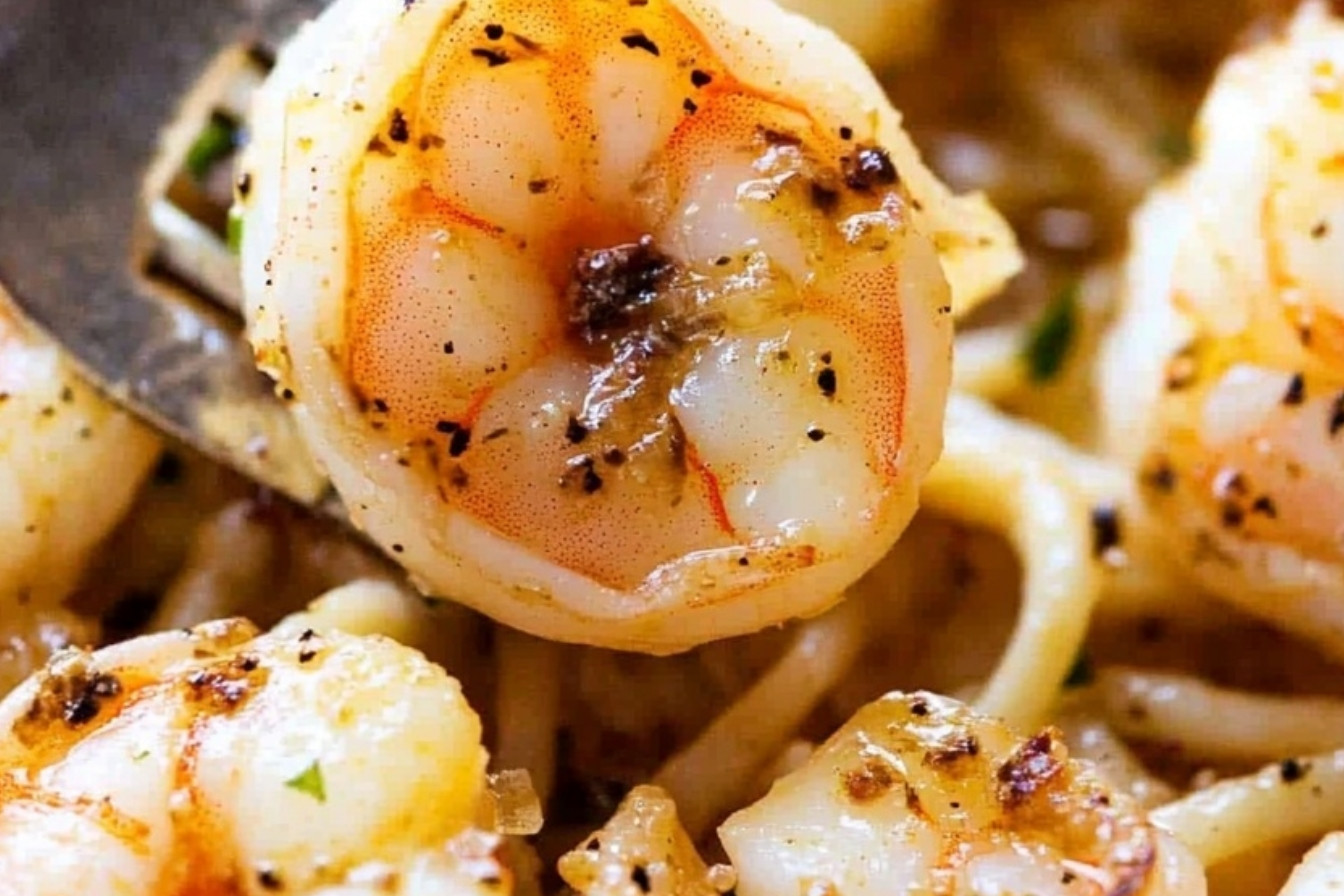 Easy Garlic Butter Shrimp Pasta