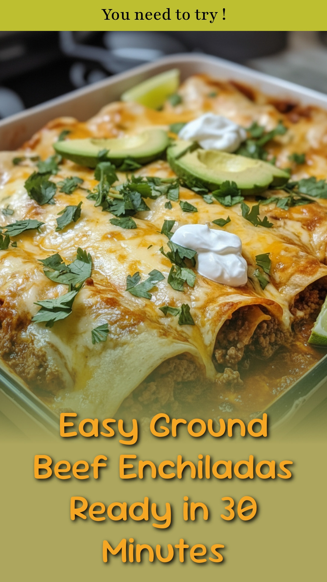 Easy Ground Beef Enchiladas Ready in 30 Minutes