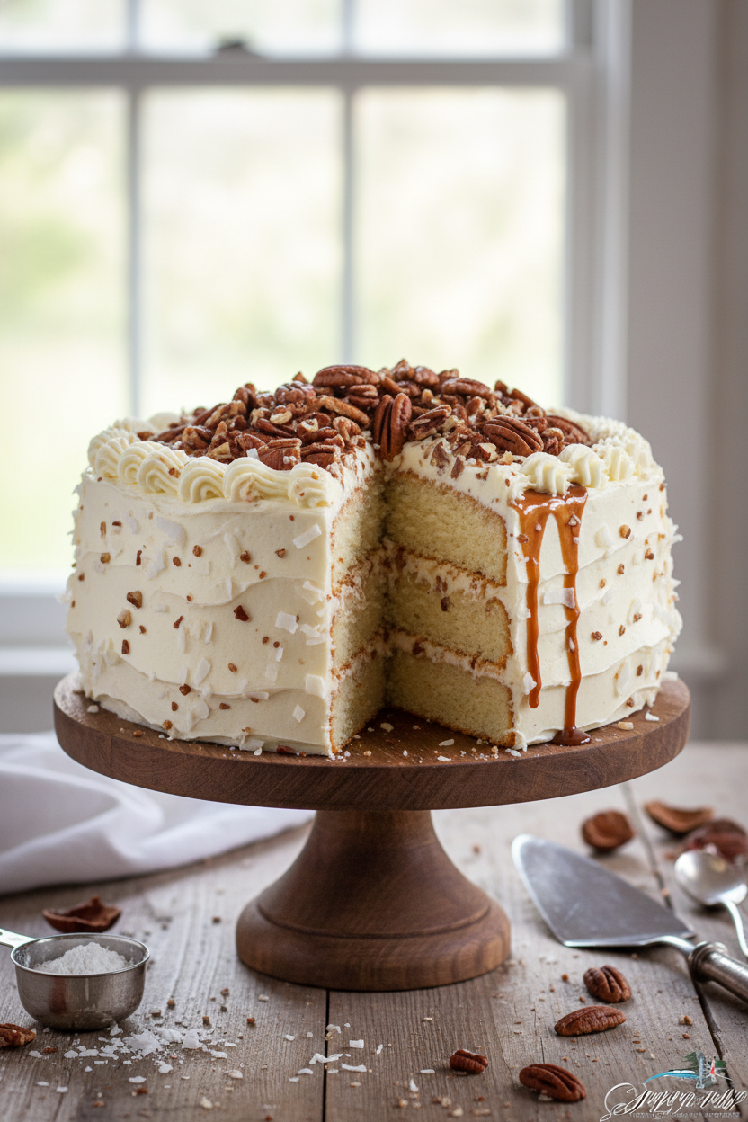 Easy Italian Cream Cake Recipe Snack On Meat