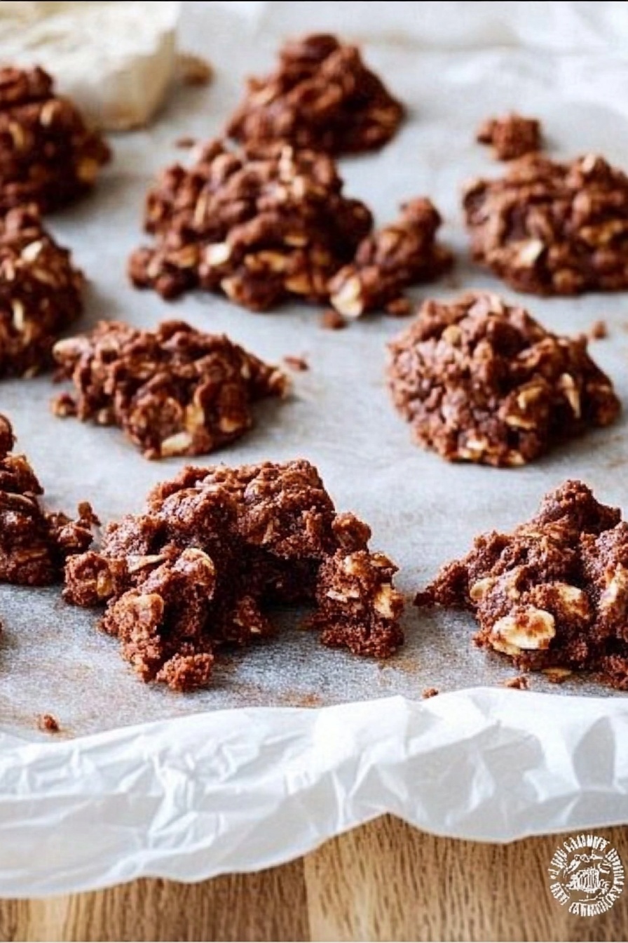 Easy No-Bake Chocolate Oatmeal Cookies