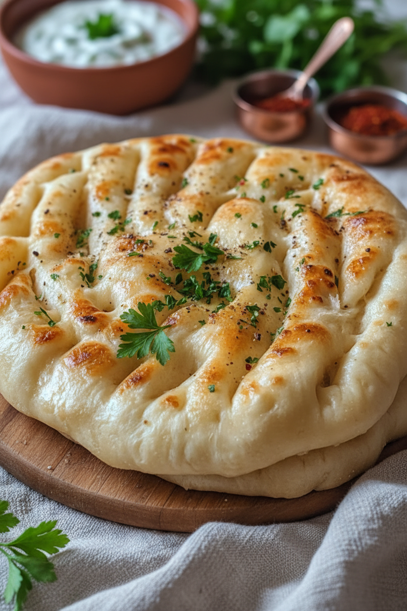 Easy No-Oven Turkish Bazlama Bread Recipe