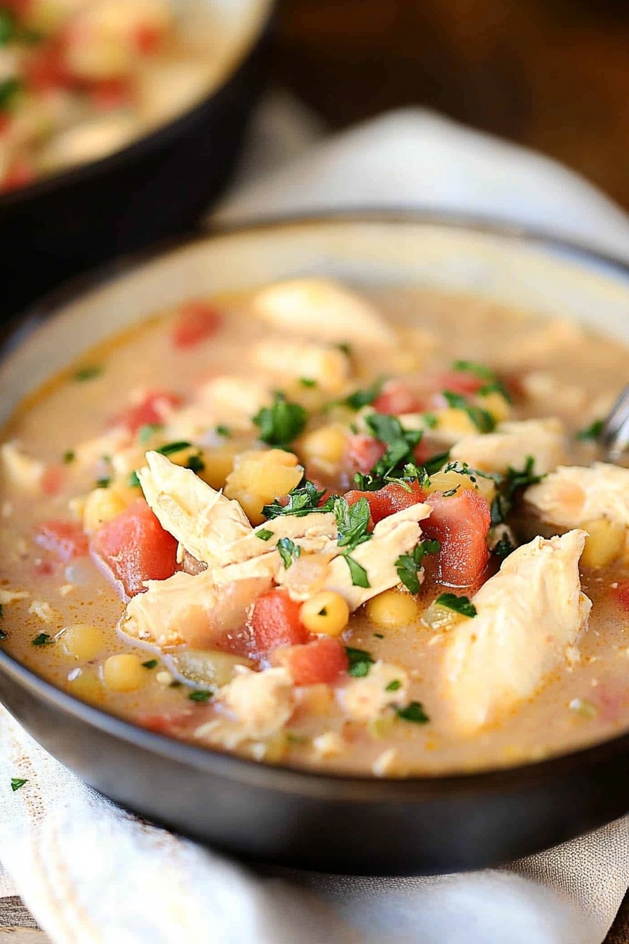 Easy Slow Cooker Chicken Stew Recipe