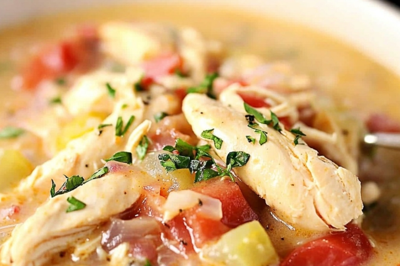 Easy Slow Cooker Chicken Stew Recipe