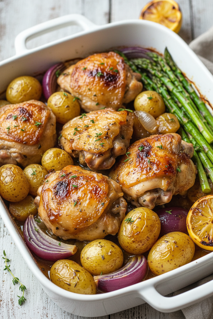 Easy Slow Cooker Lemon Chicken Recipe